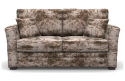 Heart of House Malton 2 Seat Shimmer Fabric Sofa Bed - Taupe